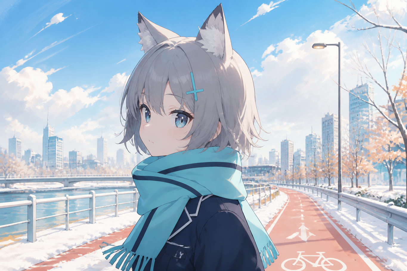 白子 · 无光环二次元动画剧照